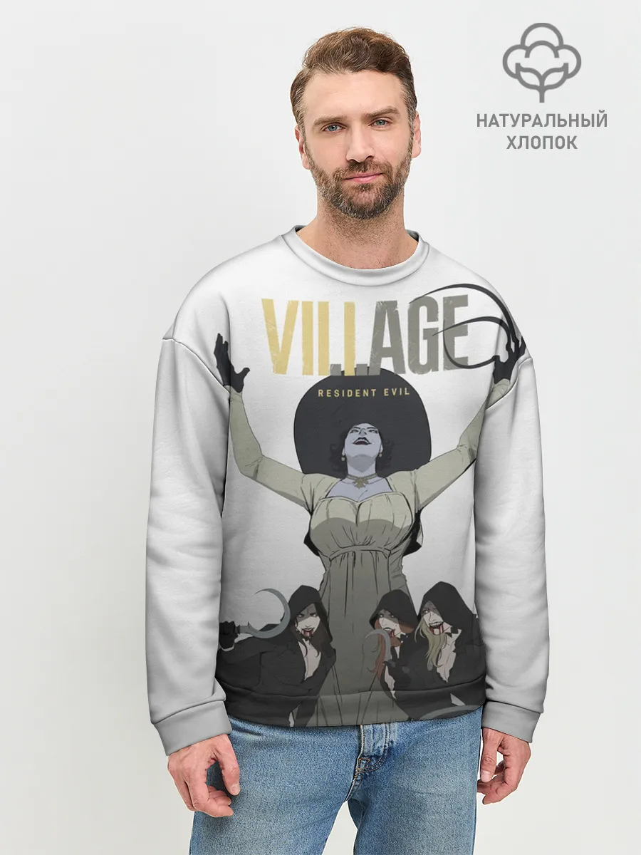 Мужской свитшот базовый / Дочери леди Димитреску