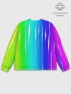 Мужской свитшот базовый / Перелив цвета