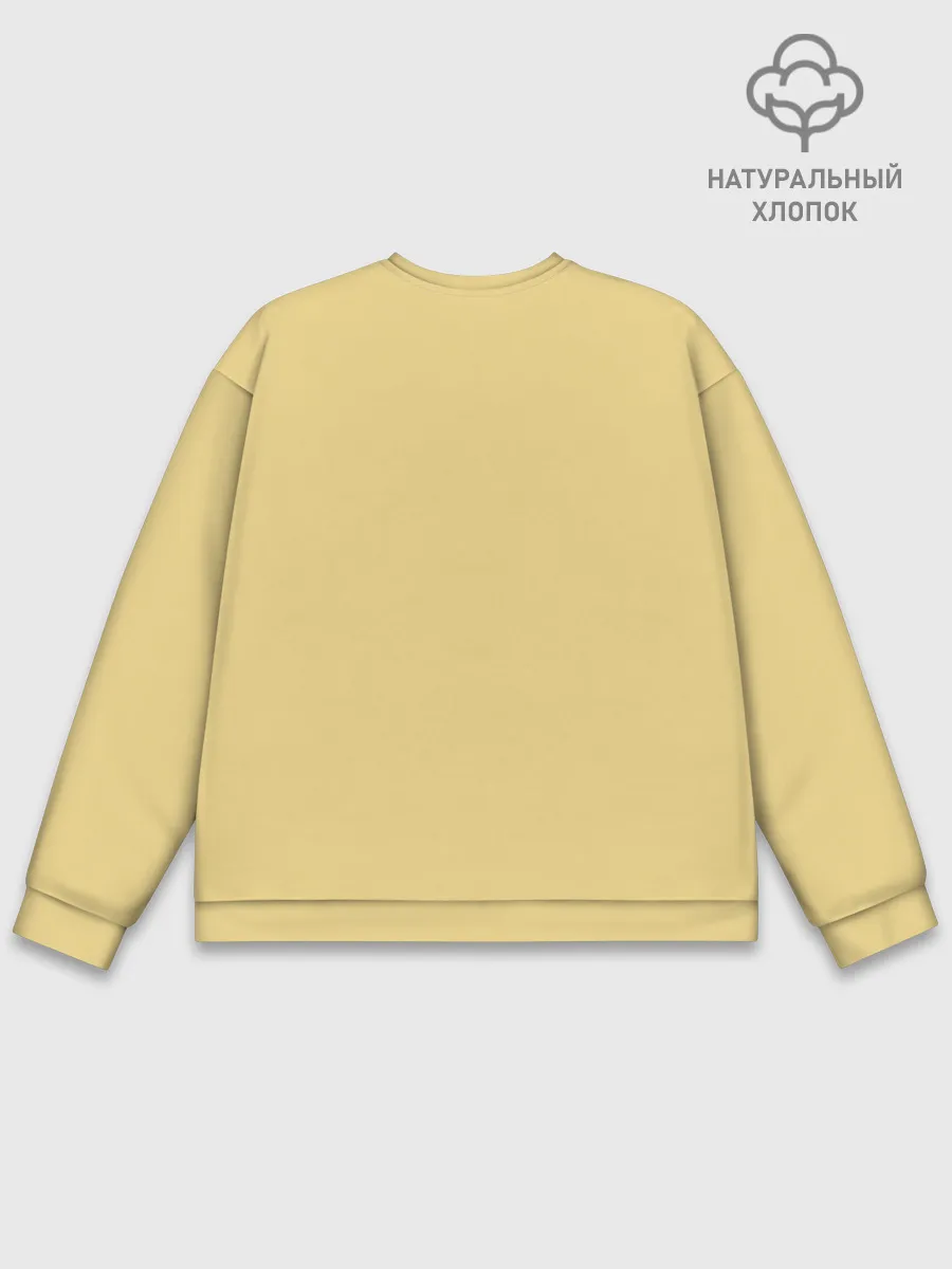 Мужской свитшот базовый / Соник с книжкой