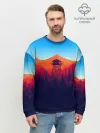 Мужской свитшот базовый / Одинокая вышка