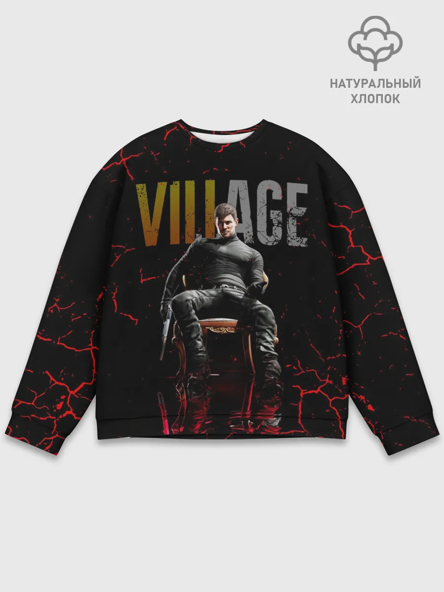 Мужской свитшот базовый / CHRIS REDFIELD / КРИС РЕДФИЛД