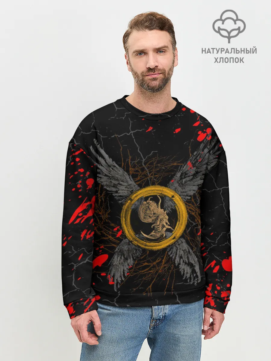 Мужской свитшот базовый / RESIDENT EVIL 8 / СИМВОЛИКА