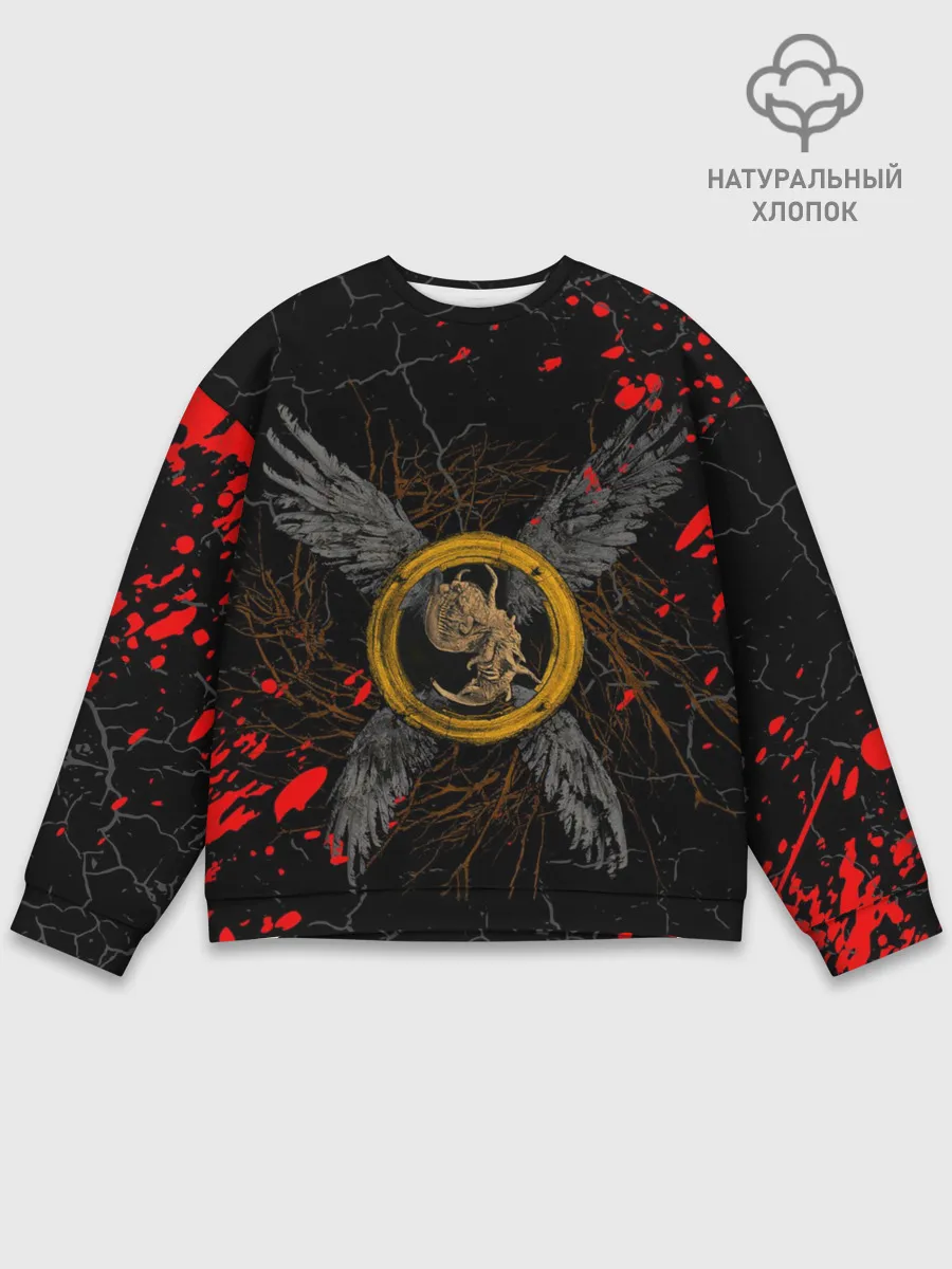 Мужской свитшот базовый / RESIDENT EVIL 8 / СИМВОЛИКА