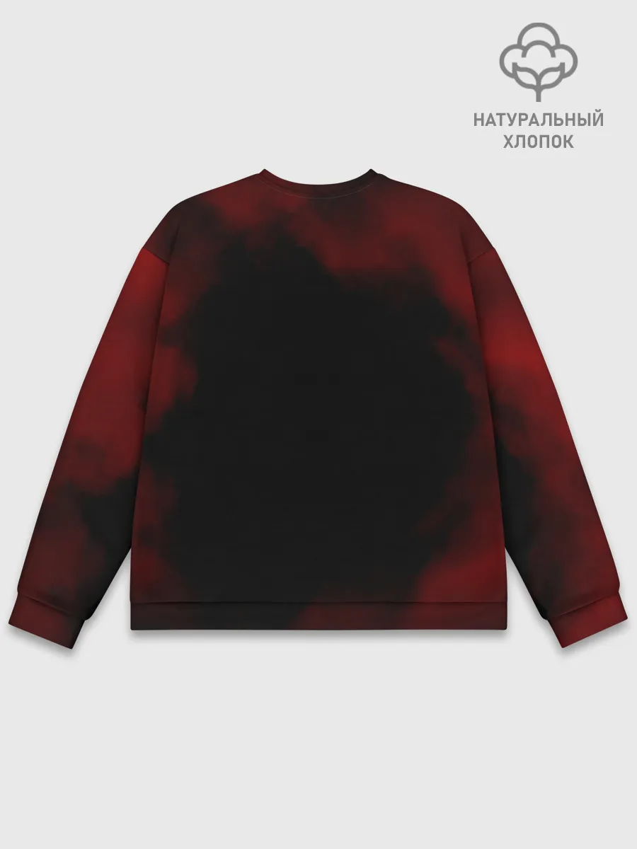 Мужской свитшот базовый / Либе смеющийся демон Асты