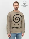 Мужской свитшот базовый / Крутись