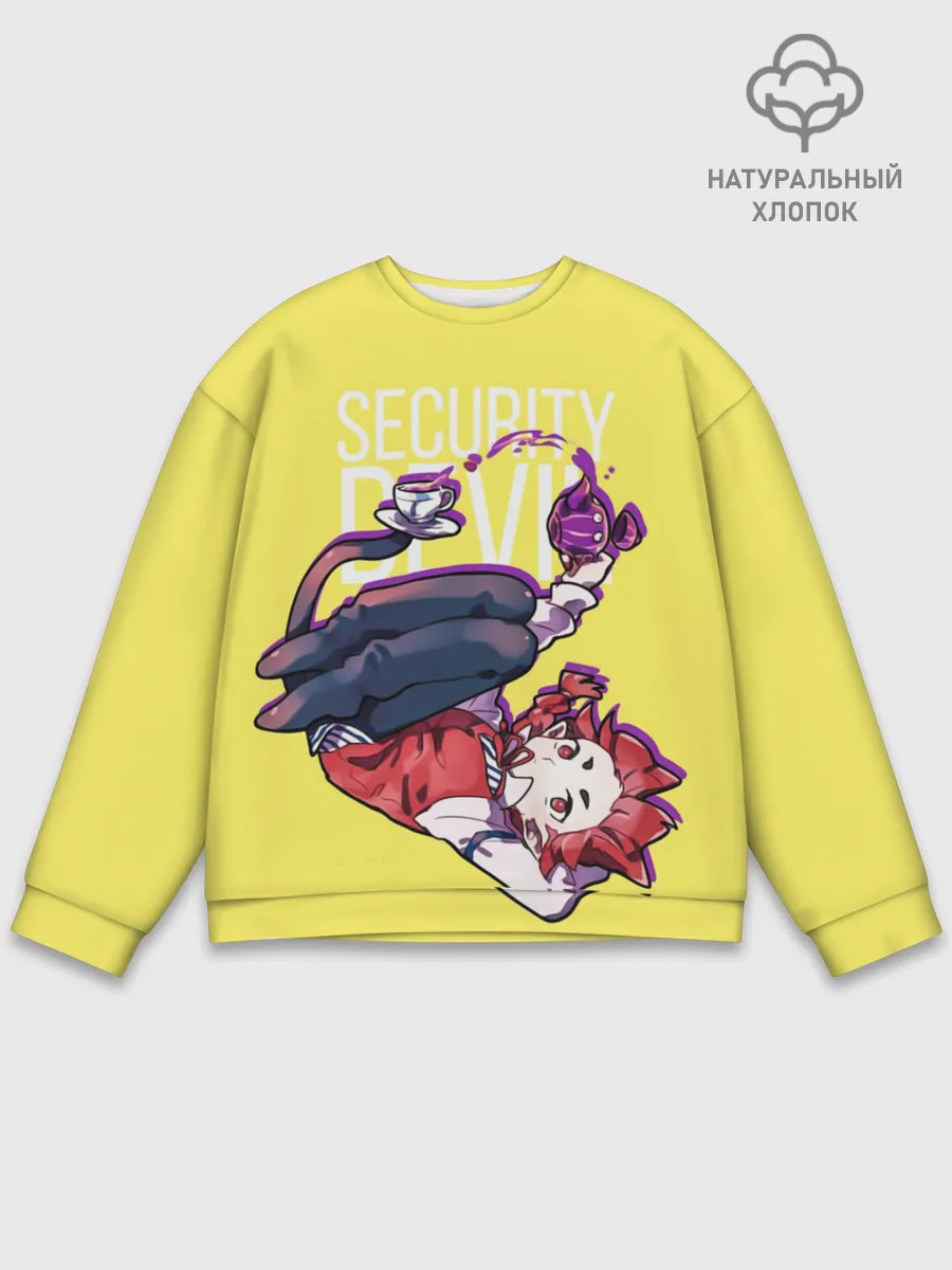 Мужской свитшот базовый / Security Devil