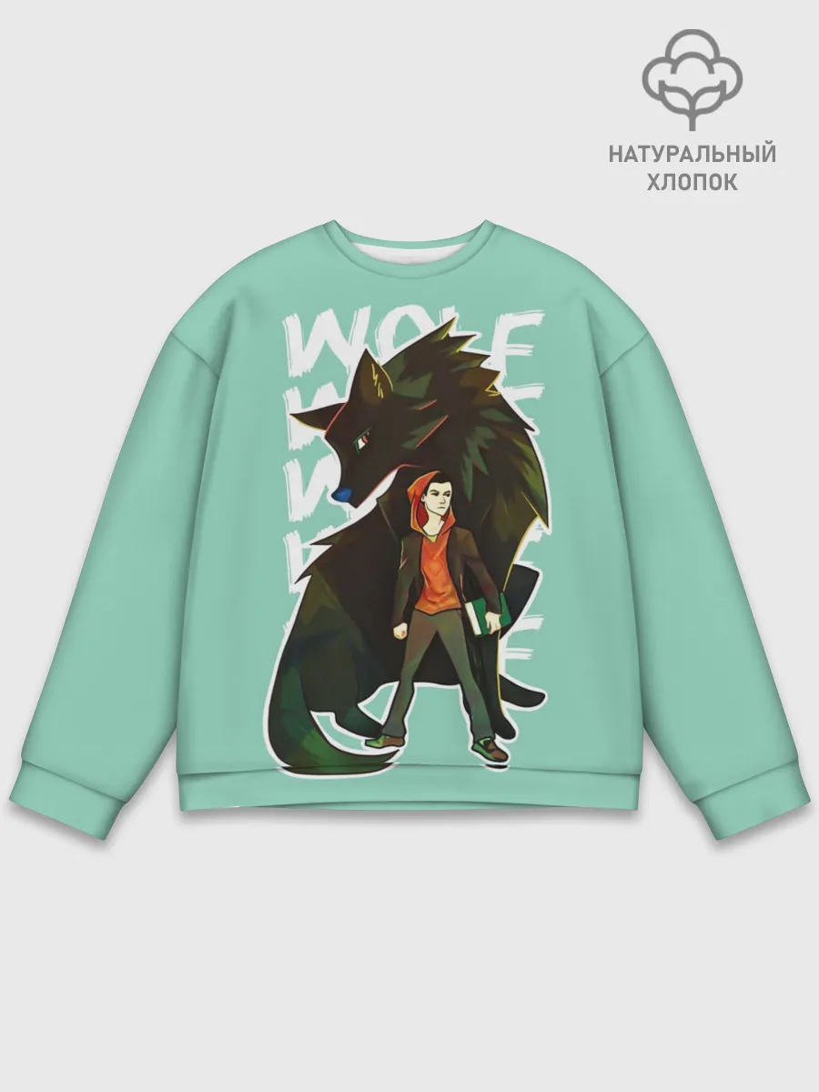 Мужской свитшот базовый / Wolf