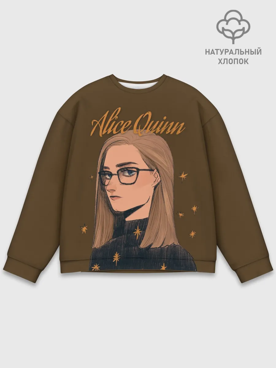 Мужской свитшот базовый / Alice Quinn