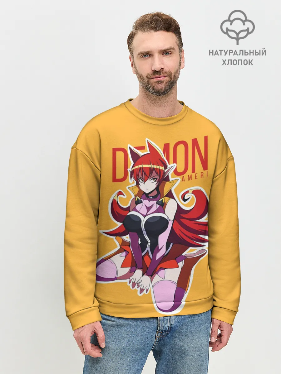 Мужской свитшот базовый / Demon Ameri