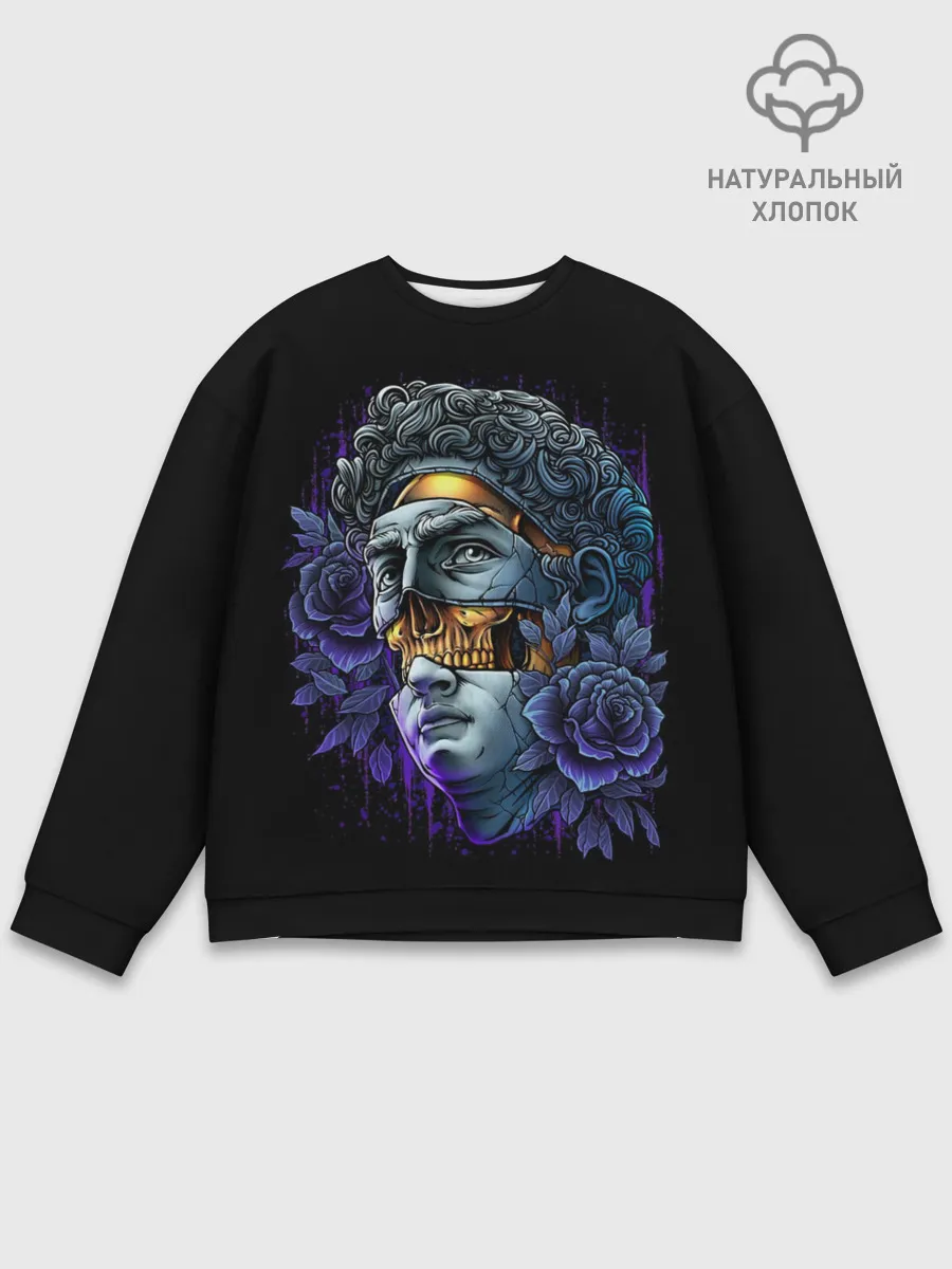 Мужской свитшот базовый / David Skull