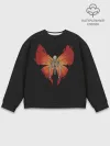 Мужской свитшот базовый / Butterfly Skeleton