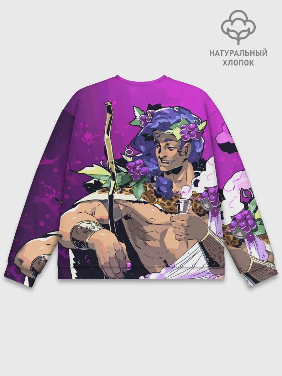 Мужской свитшот базовый / Бог виноделия Дионис