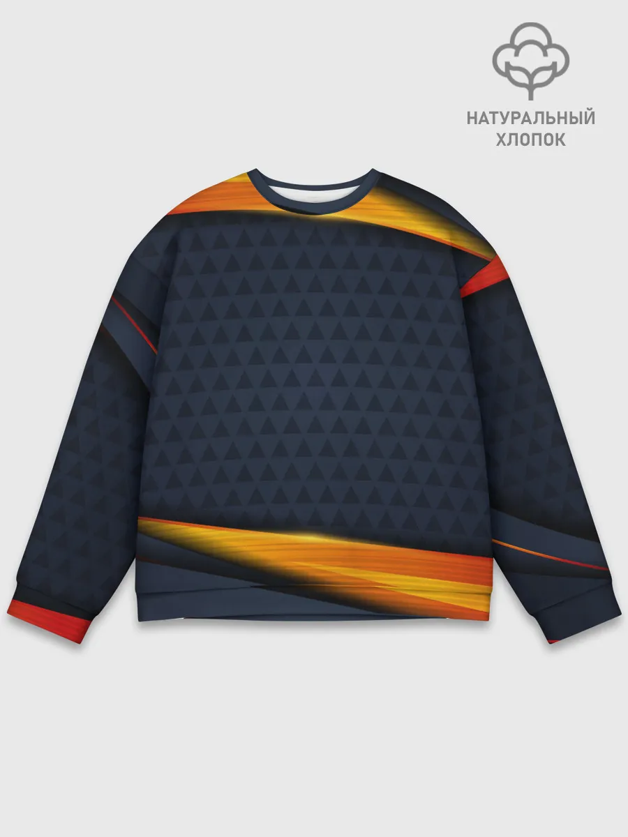 Мужской свитшот базовый / Sport Dark style