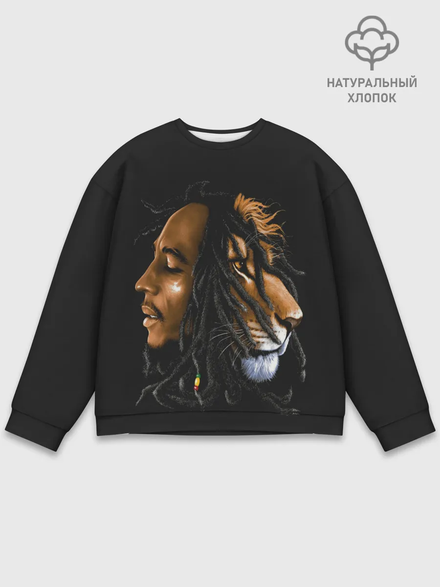 Мужской свитшот базовый / БОБ МАРЛИ