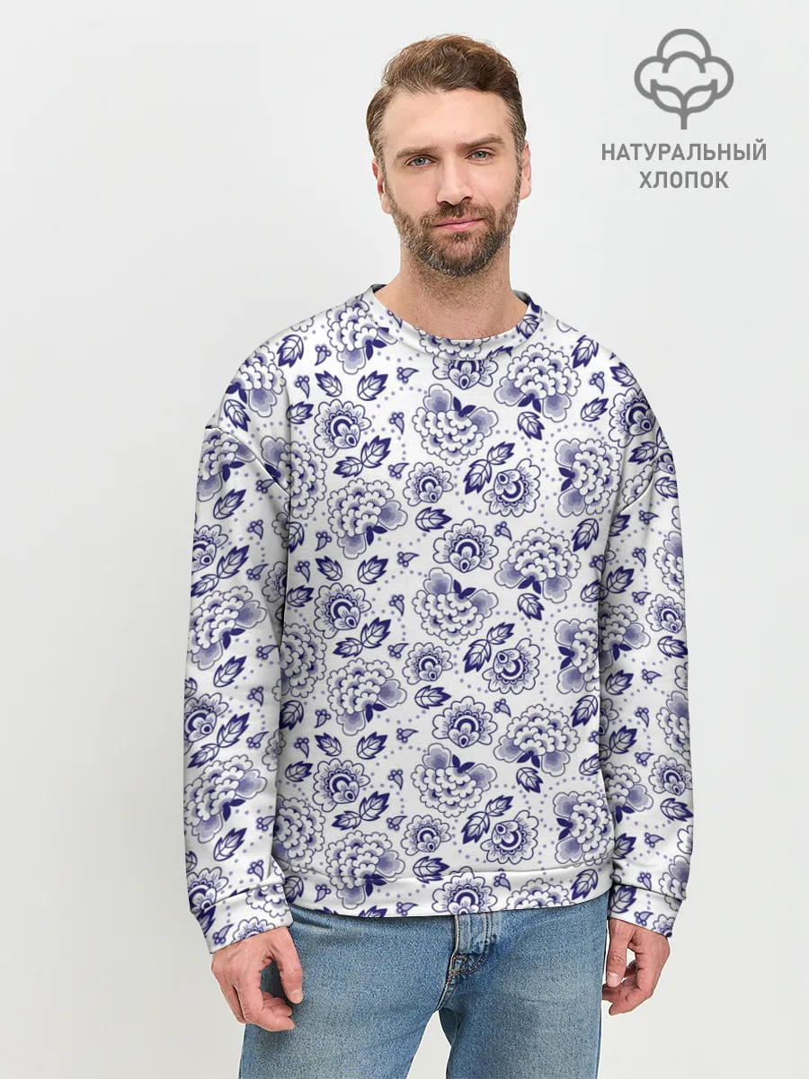 Мужской свитшот базовый / Узор