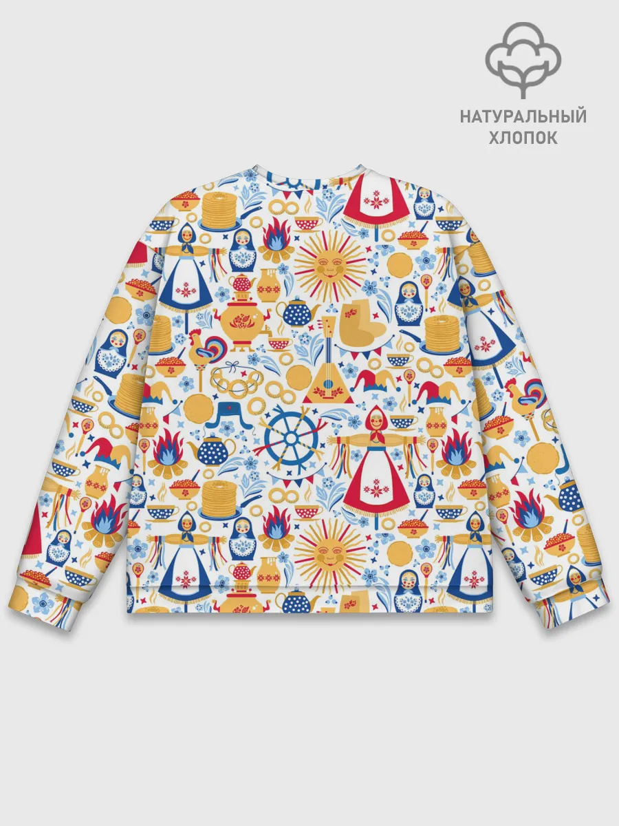 Мужской свитшот базовый / Славянская символика