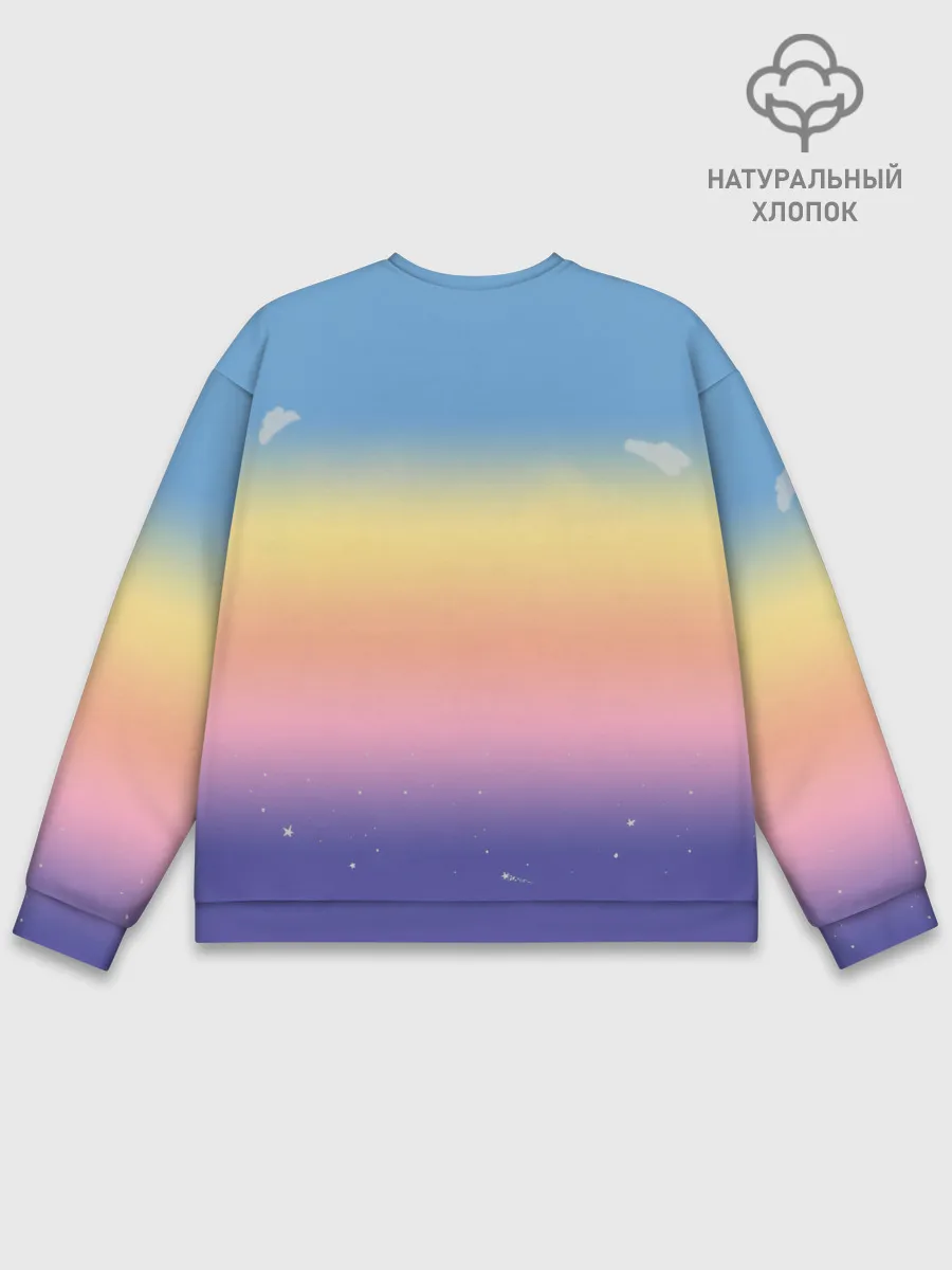 Мужской свитшот базовый / Animal crossing world