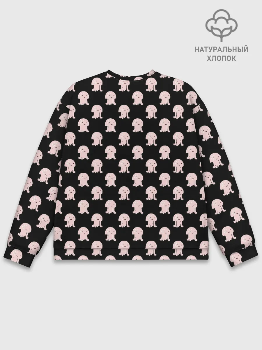 Мужской свитшот базовый / Осьминоги