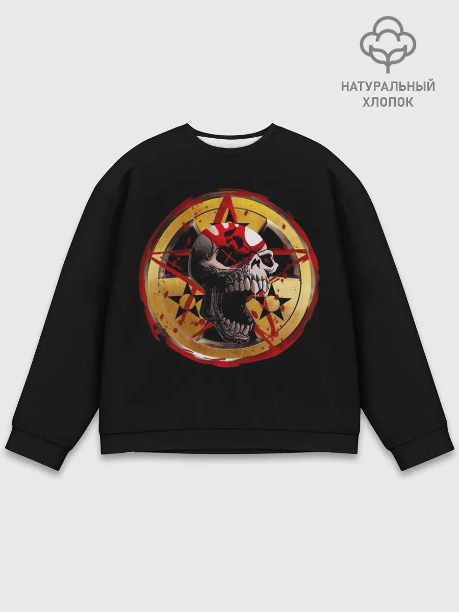 Мужской свитшот базовый / Five Finger Death Punch | FFDP