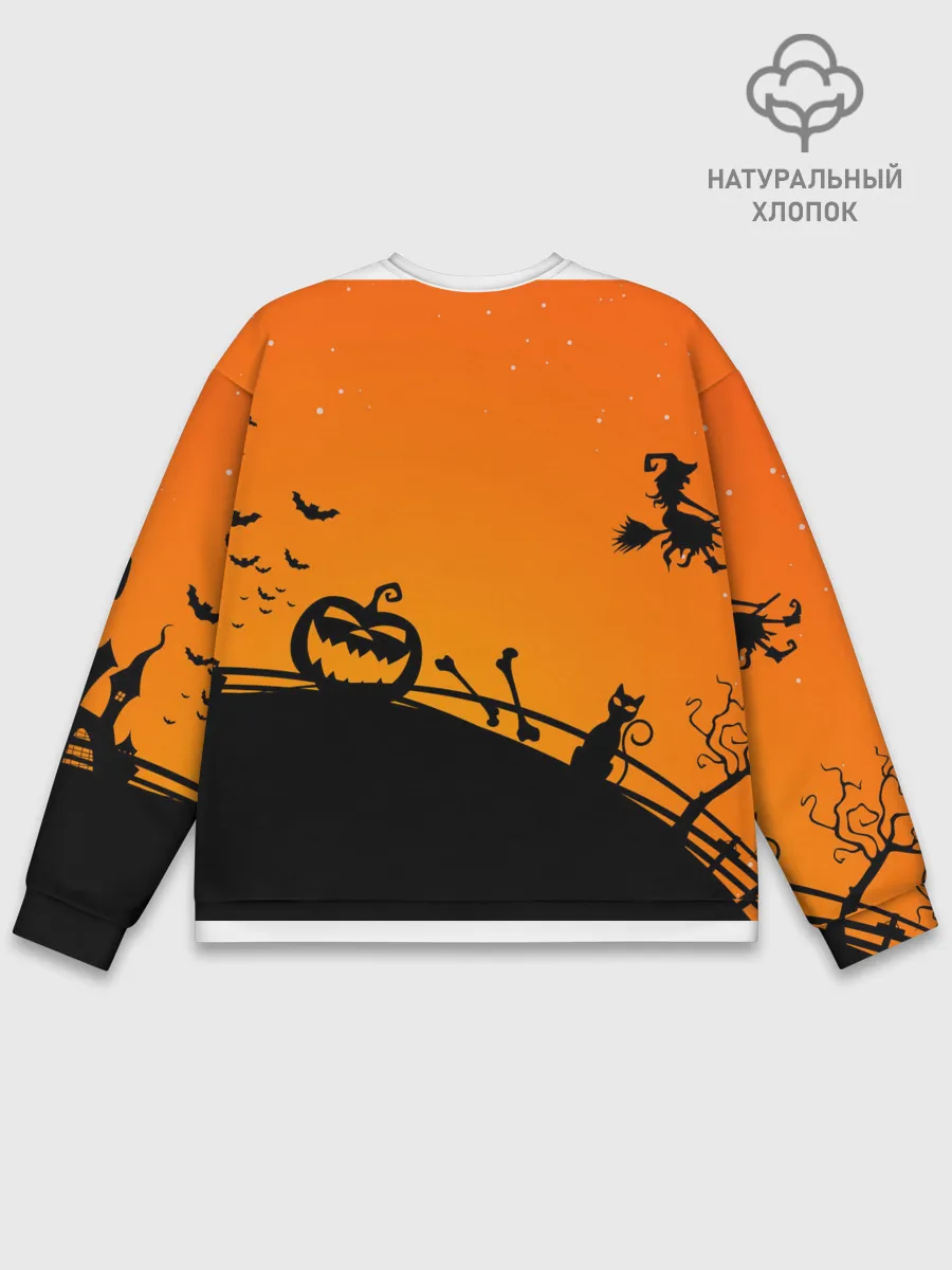Мужской свитшот базовый / Хэллоуин