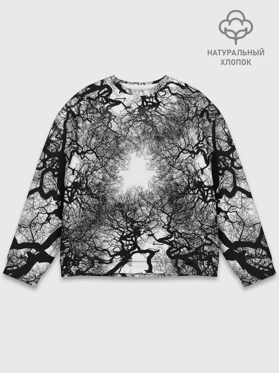 Мужской свитшот базовый / Texture Branches