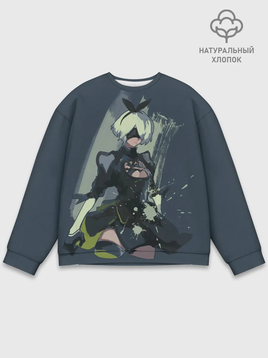 Мужской свитшот базовый / nier automata