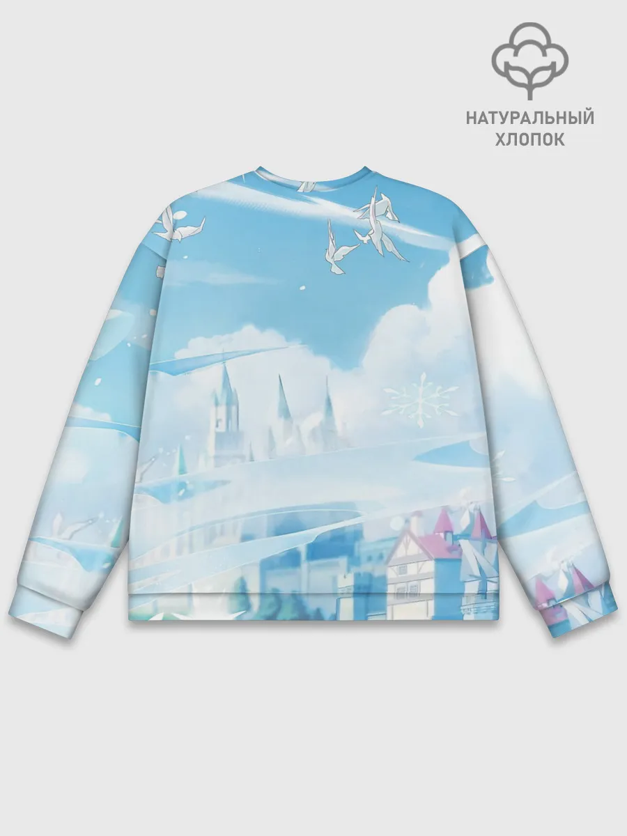 Мужской свитшот базовый / Eula | Genshin Impact