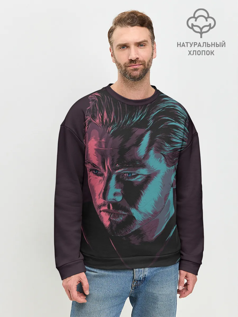 Мужской свитшот базовый / Ди Каприо