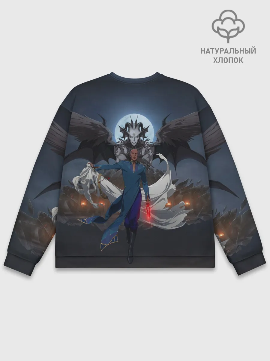 Мужской свитшот базовый / Castlevania Исаак