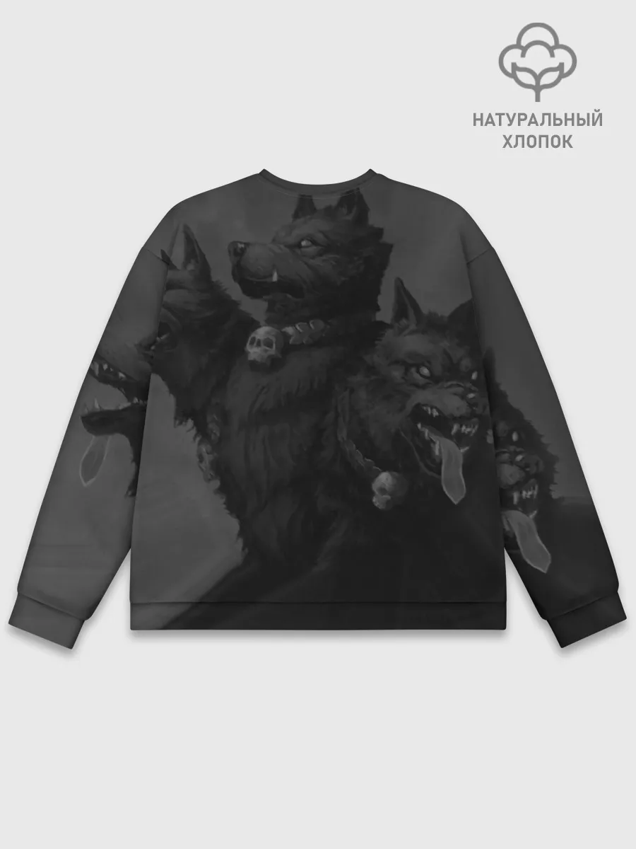 Мужской свитшот базовый / Hades wolf