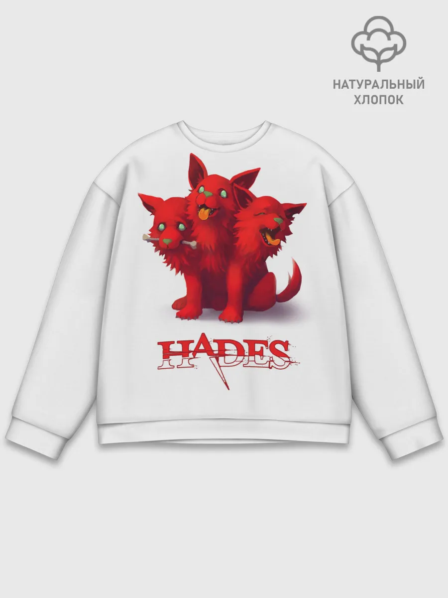 Мужской свитшот базовый / Hades wolf