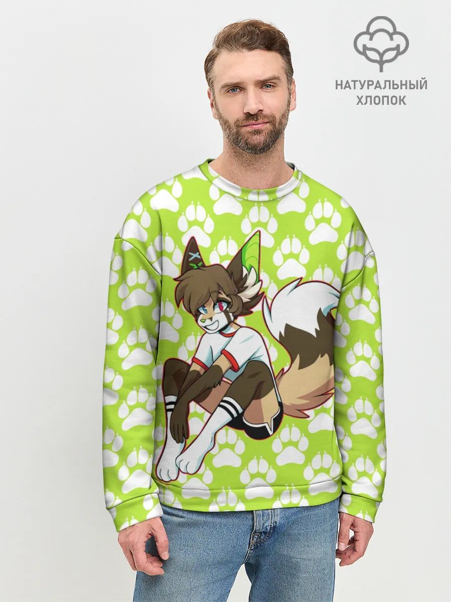 Мужской свитшот базовый / Фурии Лис