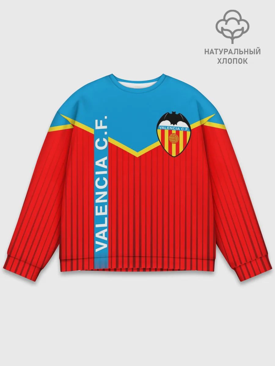 Мужской свитшот базовый / FC VALENCIA / ФК ВАЛЕНСИЯ
