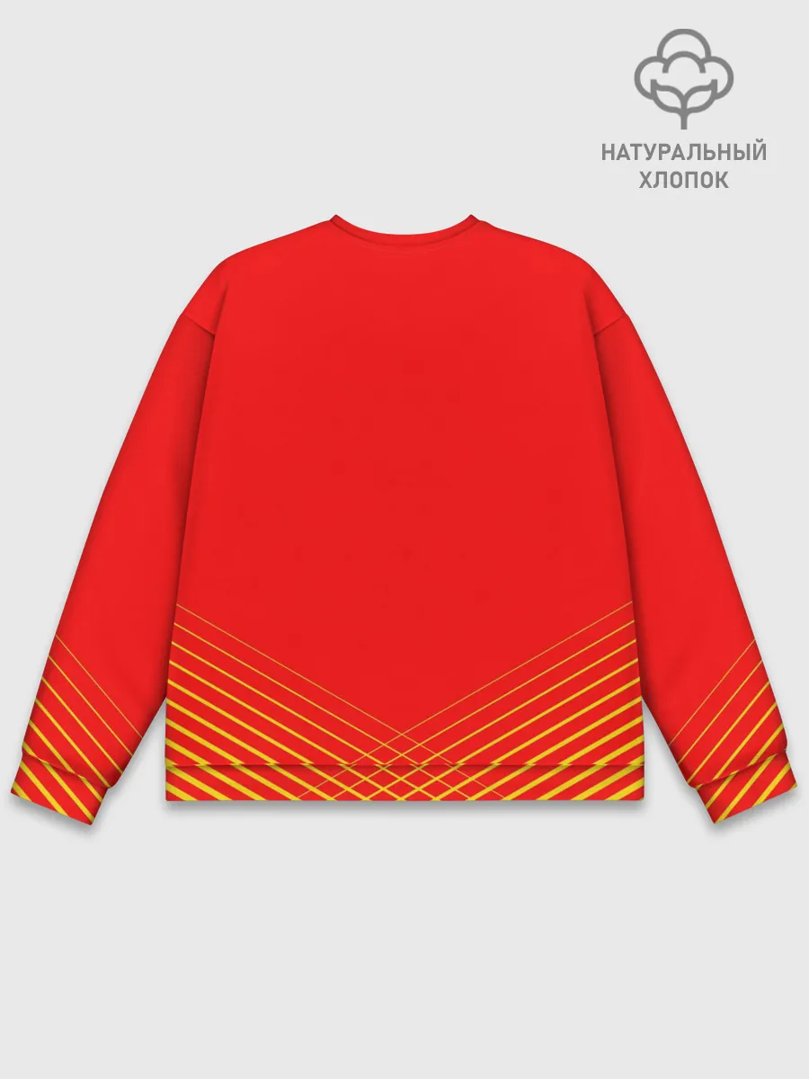 Мужской свитшот базовый / FC VALENCIA / ФК ВАЛЕНСИЯ