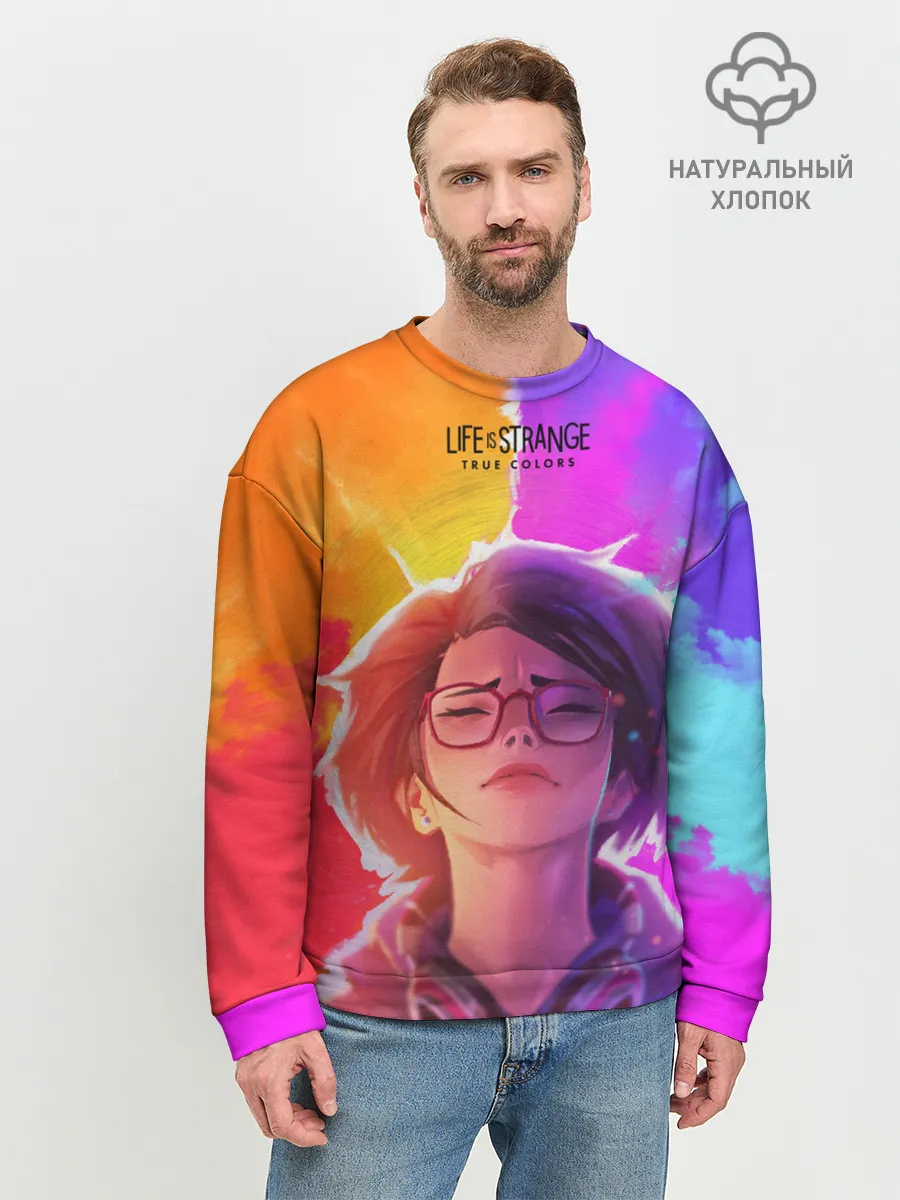 Мужской свитшот базовый / Life Is StrangeTrue Colors
