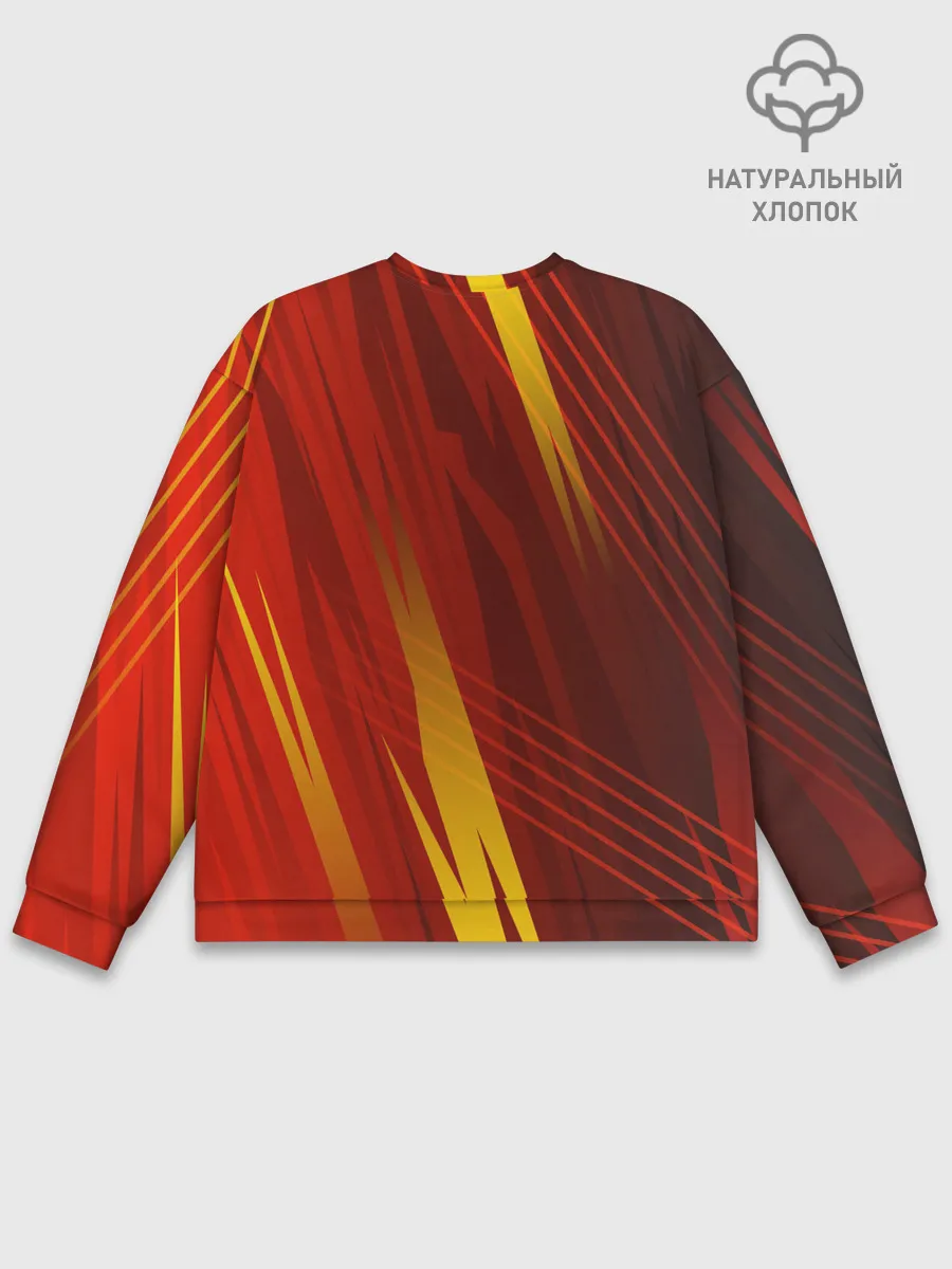 Мужской свитшот базовый / Red sport style