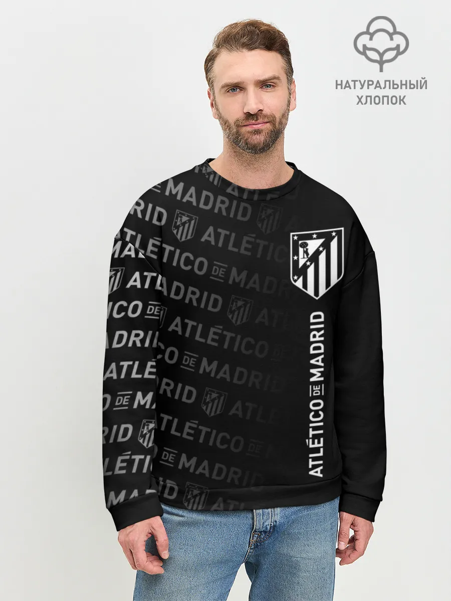 Мужской свитшот базовый / ATLETICO DE MADRID / АТЛЕТИКО