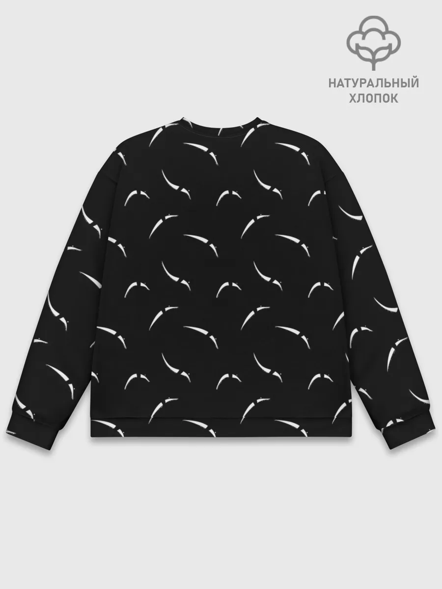 Мужской свитшот базовый / Дельфины