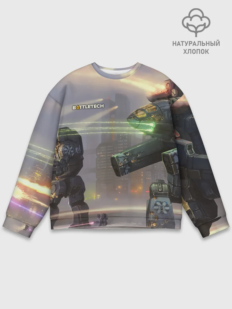 Мужской свитшот базовый / Боевая техника