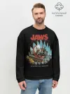 Мужской свитшот базовый / Jaws cinema