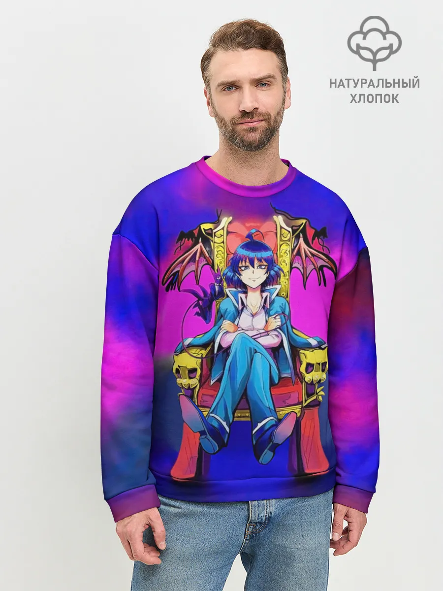 Мужской свитшот базовый / Добро пожаловать в ад, Ирума