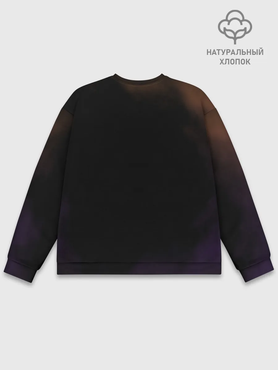 Мужской свитшот базовый / Ями Сукехиро Чёрный клевер