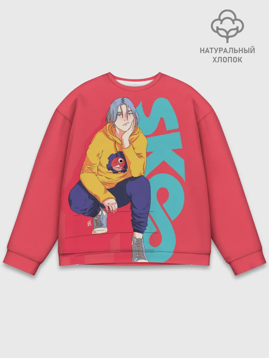 Мужской свитшот базовый / SK8 the Infinity Langa