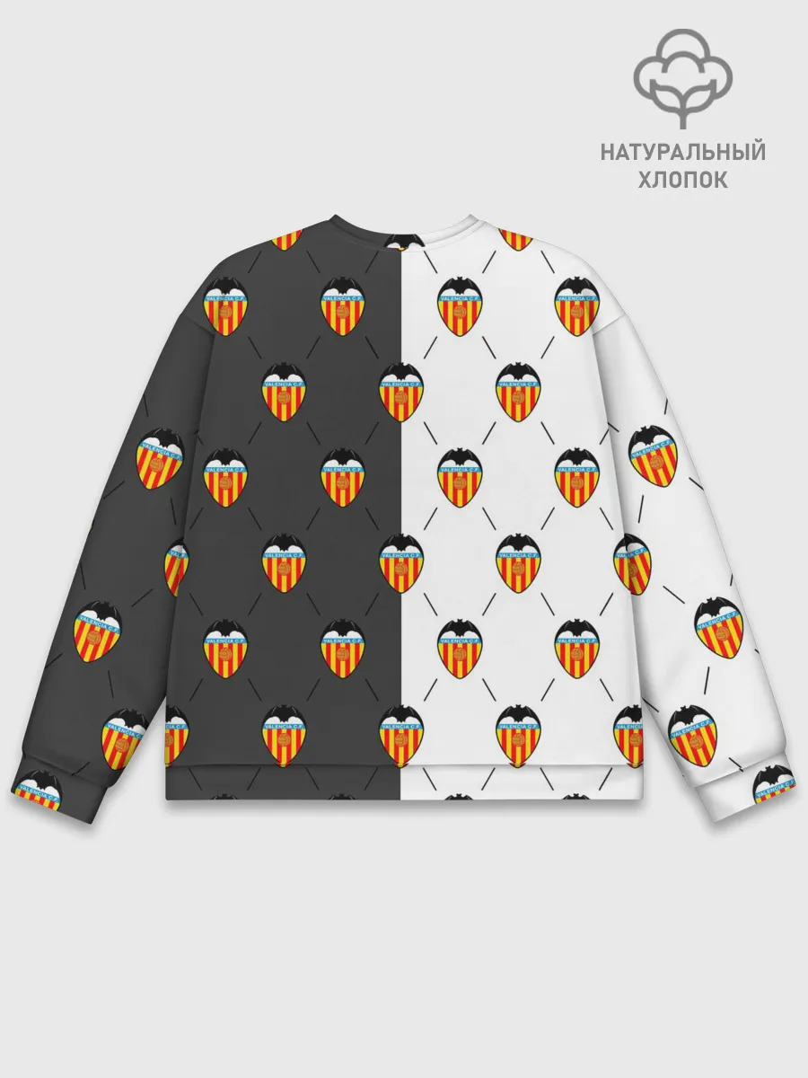 Мужской свитшот базовый / FC VALENCIA / ФК ВАЛЕНСИЯ