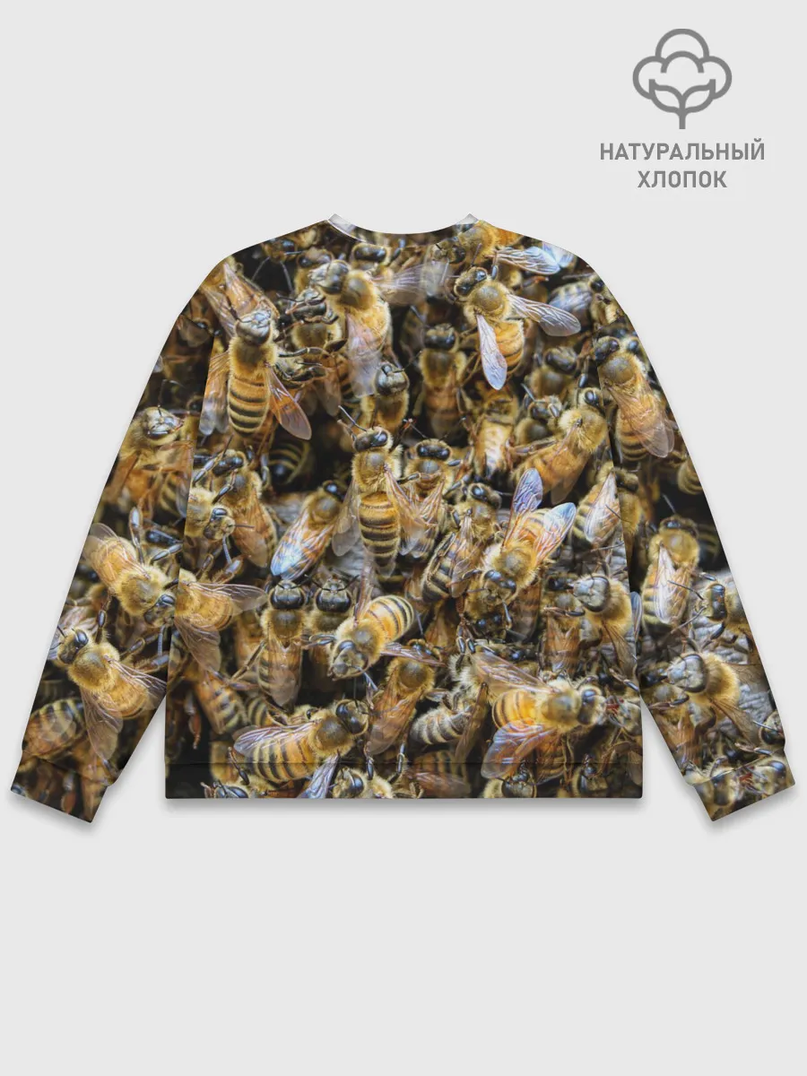 Мужской свитшот базовый / Пчёлы