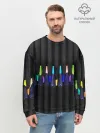 Мужской свитшот базовый / Цветные Карандаши