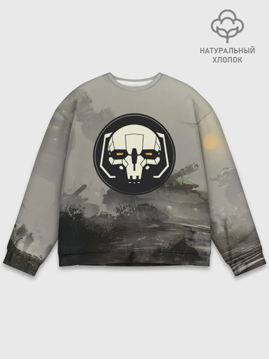 Мужской свитшот базовый / SkulMech