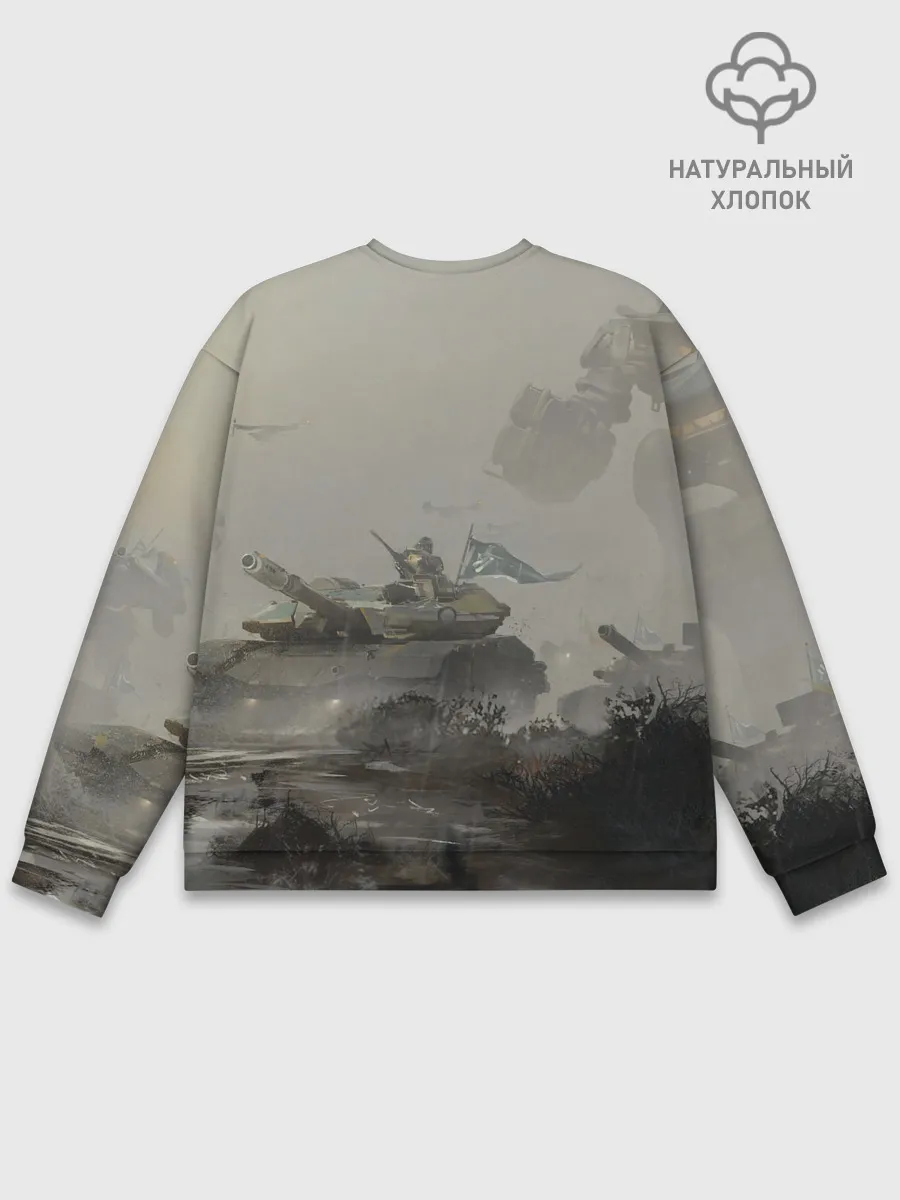 Мужской свитшот базовый / SkulMech