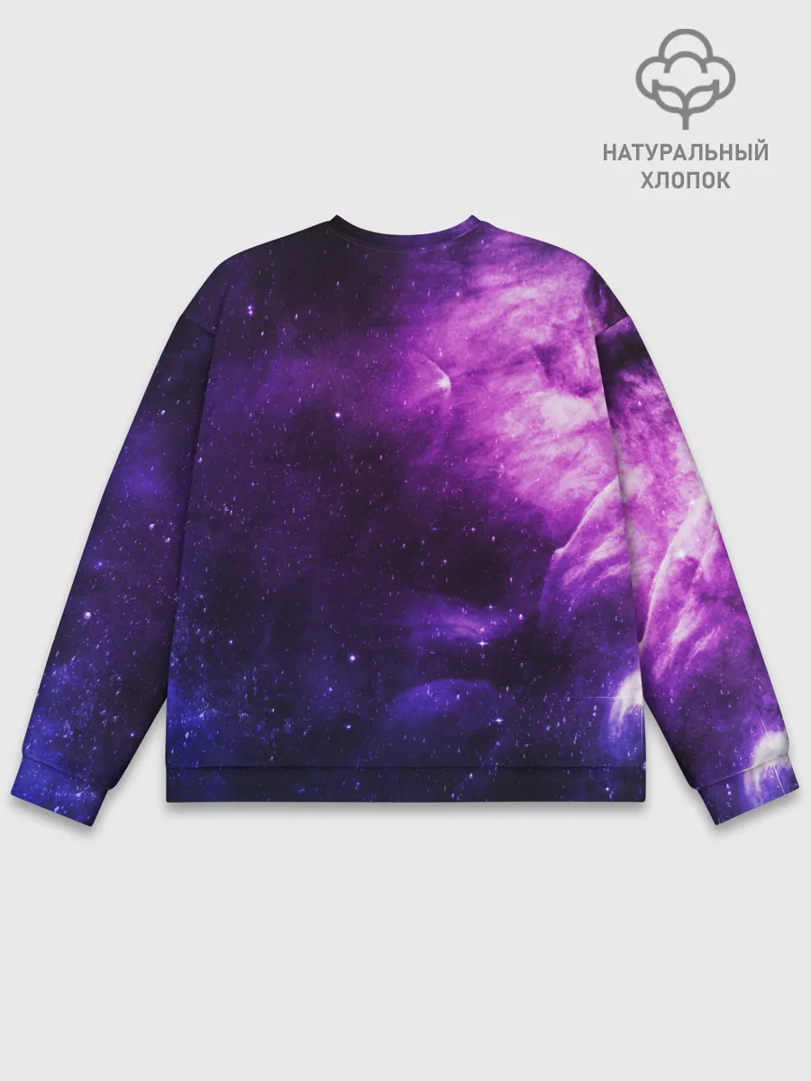 Мужской свитшот базовый / Холодный космос