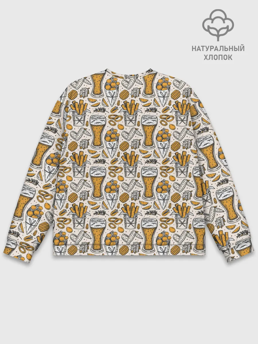 Мужской свитшот базовый / Background Beer